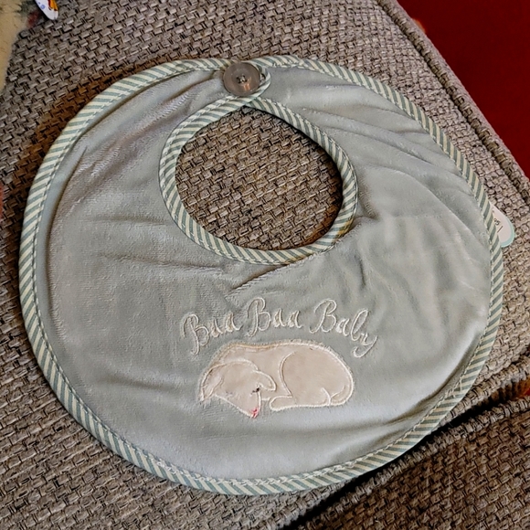 BAA BAA Baby Bib - Picture 1 of 6